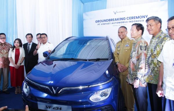 Pabrik Mobil Listrik Vinfast Dibangun di Subang, Pj Bupati : Tenaga Kerja Utamakan Warga Lokal