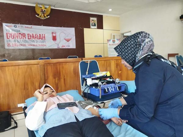 Alfamart Adakan Donor, Lebih dari 25 Ribu Kantong Darah Terkumpul