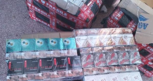 Satpol PP dan Bea Cukai Sita Puluhan Ribu Rokok Ilegal dari 2 Jasa Ekspedisi di Kota Banjar