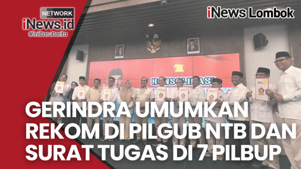 Ini Nama-nama Calon Gubernur dan Calon Bupati Rekomendasi Gerindra di Pilkada NTB 2024