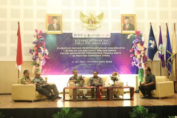 Politeknik Negeri Medan Gelar Business Matching Regional Sumatera Utara 2024, Ini Tujuannya