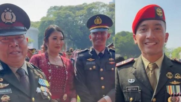 Sekeluarga Jadi Aparat Negara Ayah Bintara Polisi, Abang Lettu Kopassus, Adik Perwira Remaja Polri