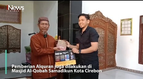 Pegi Setiawan Mendapatkan Kiriman 50 Alquran dari Warga Bandung