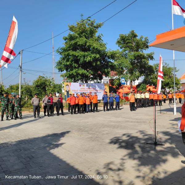 Pastikan Penanggulangan Keadaan Darurat, PHE TEJ Kolaborasi dengan BPBD Tuban Lakukan Simulasi