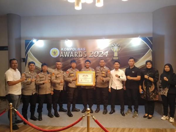 Polsek Pandeglang Raih  10 Besar Kompolnas Award 2024