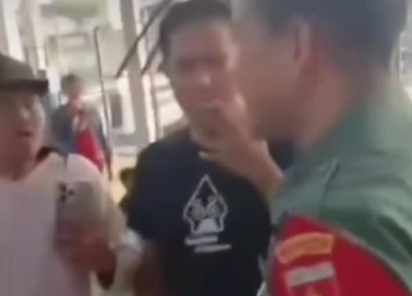 Viral Warga Cekcok dengan Anggota TNI di Bendungan Pleret Semarang, Endingnya Menyesal