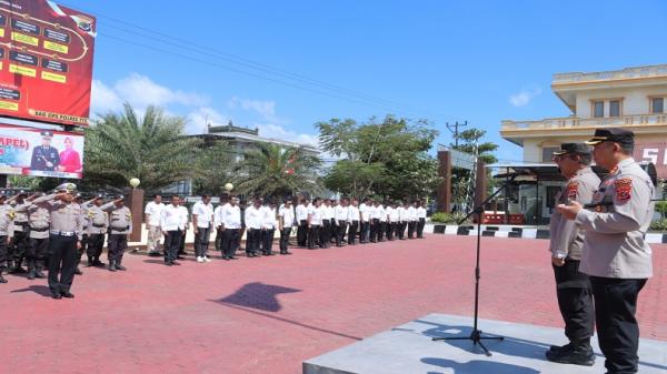 Mantan Kapolres TTS Titip Pesan Penting untuk Personel saat Upacara Perpisahan di Soe