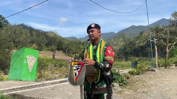 Satgas Perbatasan Sambung Nadi Transportasi Ekonomi di Desa Noepesu Timor Tengah Utara
