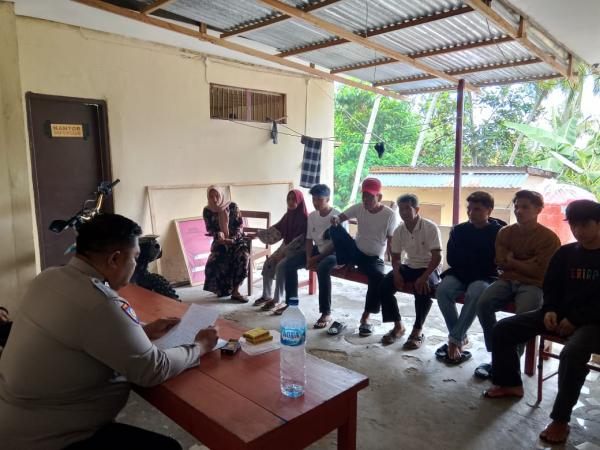Polsek Alu Sukses Mediasi Kasus Penganiayaan di Desa Kalumammang