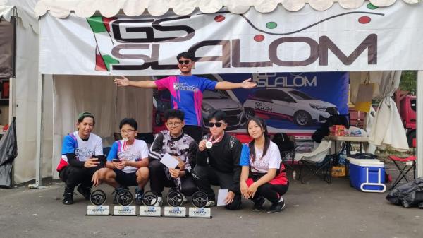Capaian Target GS Slalom Team Kota Bogor di Kejurnas Slalom U23 Seri 1 dan Seri 2 Sidoarjo Jatim