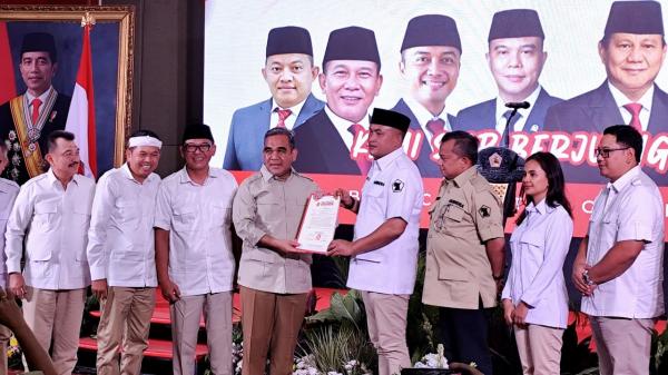 Partai Gerindra Resmi Tunjuk Rudy Susmanto Sebagai Cabup Bogor di Pilkada 2024