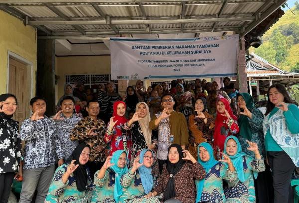 Hari Anak Nasional, PT. PLN Indonesia Power  UBP Suralaya Bantu  PMT Balita Untuk Cegah Stunting