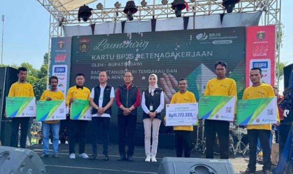 Puluhan Ribu Pekerja Rentan di Ngawi Terlindungi Program BPJS Ketenagakerjaan