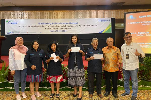 Perkuat Kolaborasi, BPJS Ketenagakerjaan Medan Utara Gelar Gathering Bersama Perisai