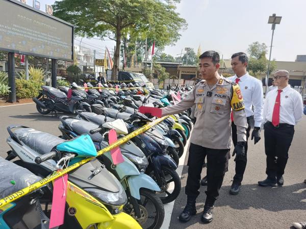 Polres Cianjur Bongkar Sindikat Penyelundupan Motor Jaringan Internasional