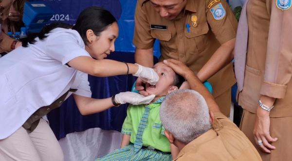 PIN Polio di Bangka Barat Sasar Puluhan Ribu Anak