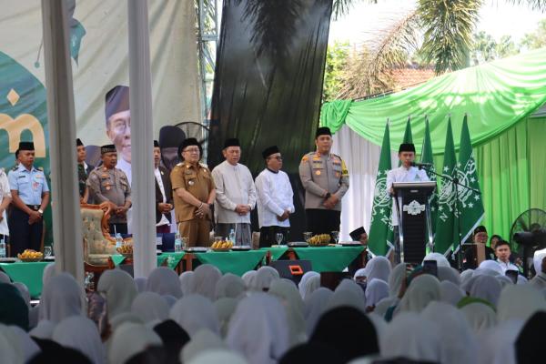 Hadiri Gebyar Muharram dan Apel Kader PCNU, Kapolres Tasikmalaya Ajak Masyarakat Jaga Kamtibmas