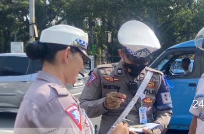 Hari ke sepuluh Satlantas Polres Cilegon Laksanakan Ops Patuh Maung 2024,  dengan cara Humanis