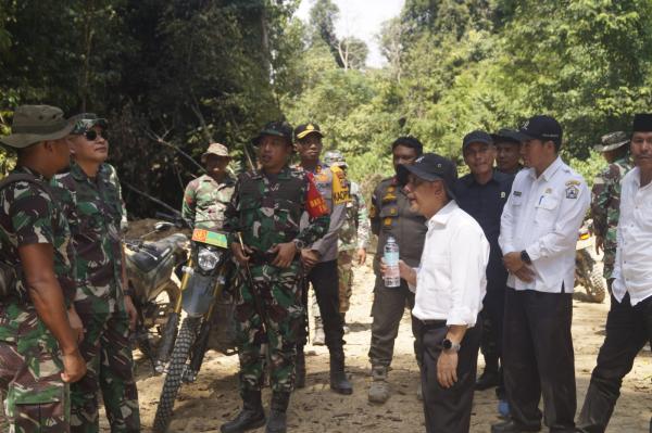 TMMD Reguler ke 121 Kodim 0119/BM Buka Isolasi Desa Pasir Putih