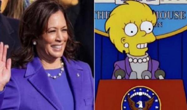 5 Ramalan Film Kartun The Simpsons yang Terbukti Benar, Terbaru Kamala Harris Gantikan Joe Biden