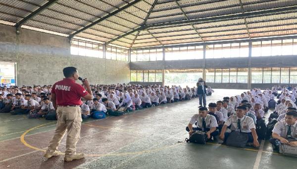 Cegah Penyalahgunaan Narkoba, Sat Narkoba Polres Sragen Sasar Sekolah