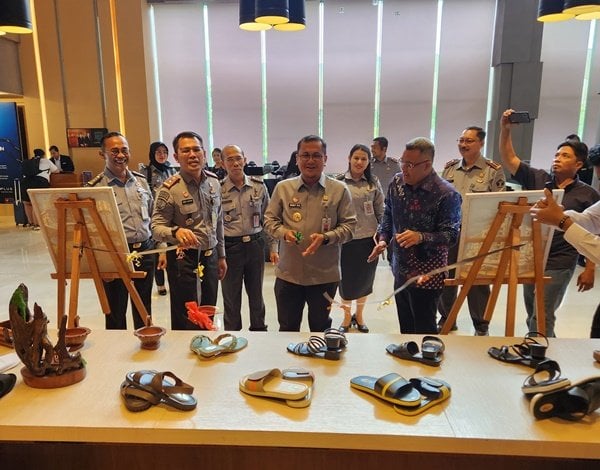 Hotel Bintang Lima Tampilkan Hasil Kerajinan WBP Rutan Kelas I Medan
