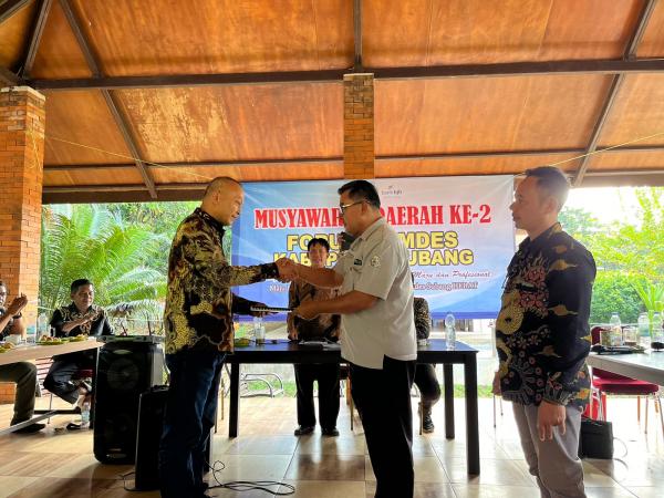 Resmi! Bos Urip Terpilih Sebagai Ketua Forum Bumdes Kabupaten Subang
