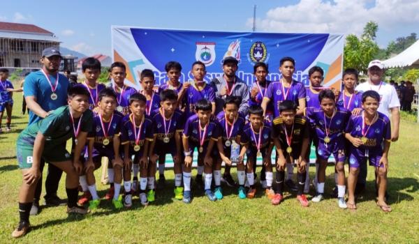 Gilas Mamasa 4-1, Mamuju Juara Gala Siswa Indonesia Provinsi Sulbar
