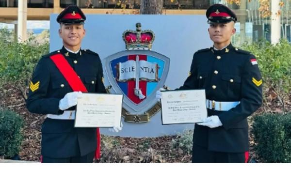 Hebat! 2 Taruna Akmil TNI AD Lulus Pendidikan Militer di Royal Military College Duntroon Australia