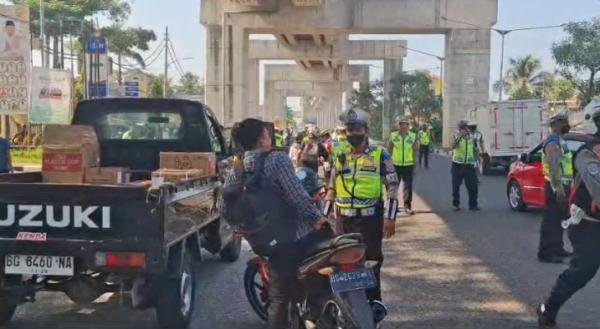 Operasi Patuh Musi 2024: Jalankan Imbauan, Satlantas Polrestabes Palembang Jaring Puluhan Kendaraan