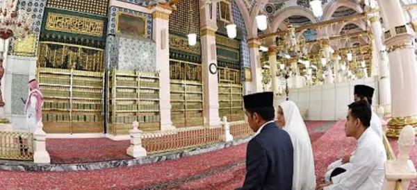 Video Presiden Jokowi Ziarah Makam Rasulullah