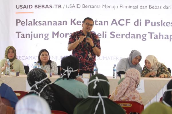 Dinkes Deliserdang Sebut ACF Tahap I Dukung Eliminisai TB Indonesia 2028