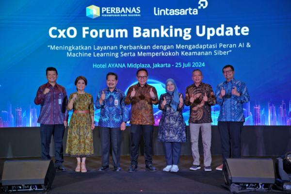 Lintasarta Bersama Perbanas Gelar Forum CxO: Tingkatkan Layanan Perbankan dengan AI