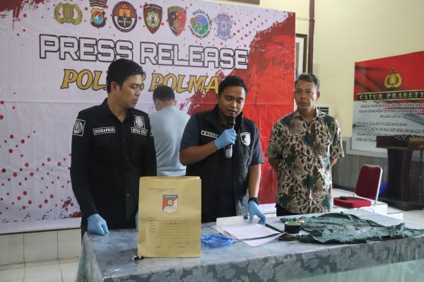 Satuan Reskrim Polres Polman Ungkap Kasus Penganiayaan Sadis di Kampung Baru Manding