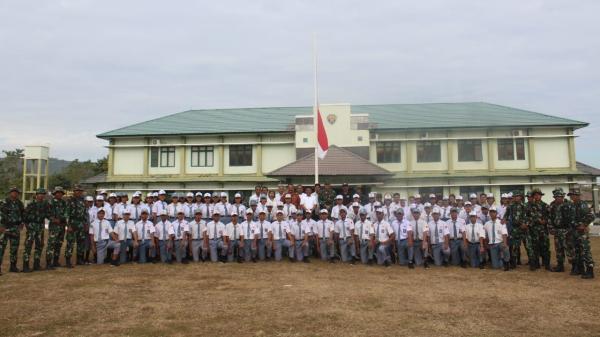 Paskibra untuk HUT RI ke-79 di SBD Mantapkan Persiapan, Dandim Beri Materi Wawasan Kebangsaan