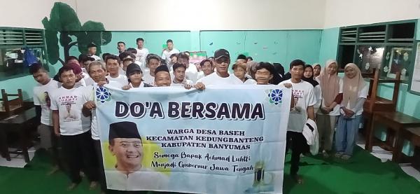 Pemuda Desa Baseh Doakan Ahmad Luthfi Jadi Gubernur Jateng