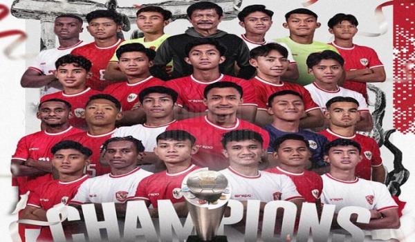 Penantian 11 Tahun, Timnas Indonesia Juara Piala AFF U19 2024