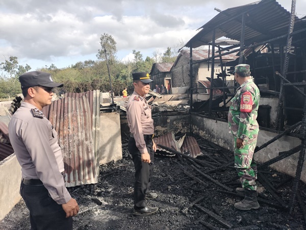 Kebakaran Hebat di Karo Hanguskan 36 Rumah