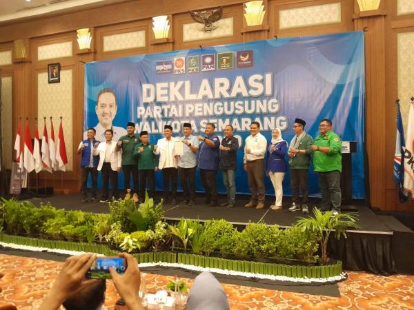 Enam Partai Politik Deklarasikan Dukungan untuk Yoyok Sukawi sebagai Calon Walikota Semarang