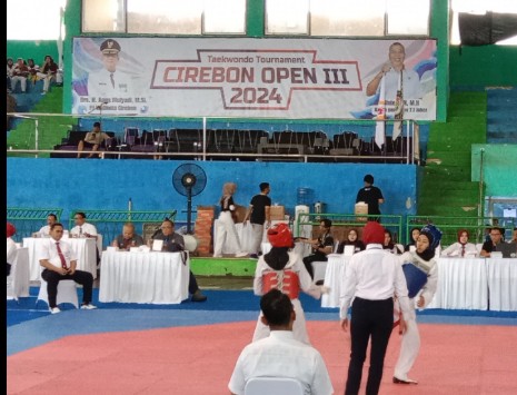 800 Taekwondoin Ramaikan Kejuaraan Cirebon Open III 2024