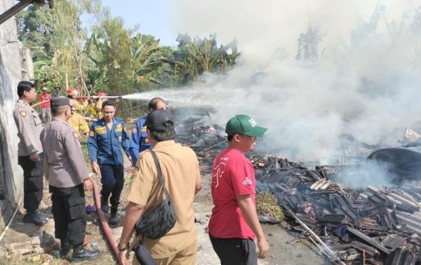 Kebakaran Rumah di Tegowanu Grobogan, Kerugian Mencapai Rp300 Juta Dan Satu Orang Luka