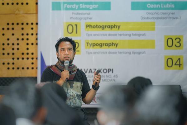 Disbudparekraf Sumut Gelar Pelatihan Fotografi dan Tipography bagi Pelaku Ekonomi Kreatif