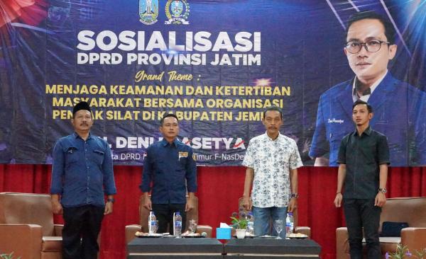 Jaga Kerukunan dan Perdamaian, Deni Prasetya Pelopori Silaturahmi antar Organisasi Pencak Silat