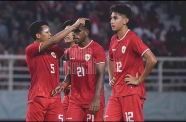 Timnas Indonesia Unggul 1-0 atas Thailand di Final Piala AFF U-19 2024 di Babak Pertama