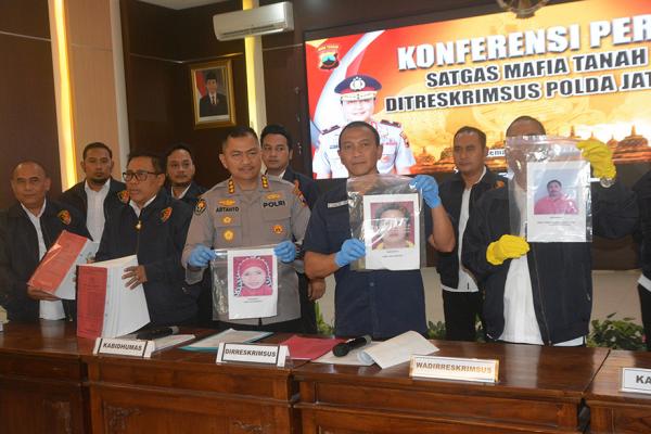 Polda Jateng Bekuk Komplotan Mafia Tanah, Rebut 11 Lahan Petani di Salatiga