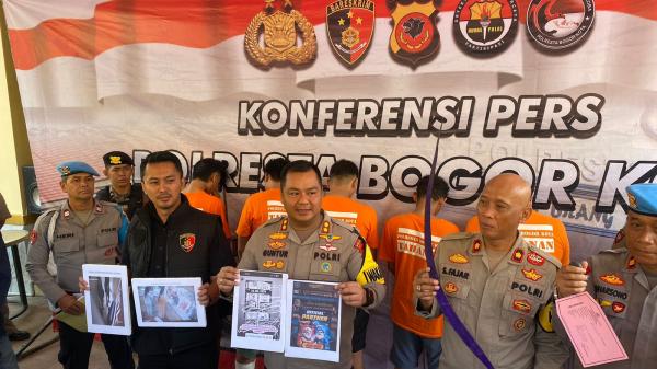 Satreskrim Polresta Bogor Kota Amankan Pelaku Promosi Situs Judi Online Melalui Instagram