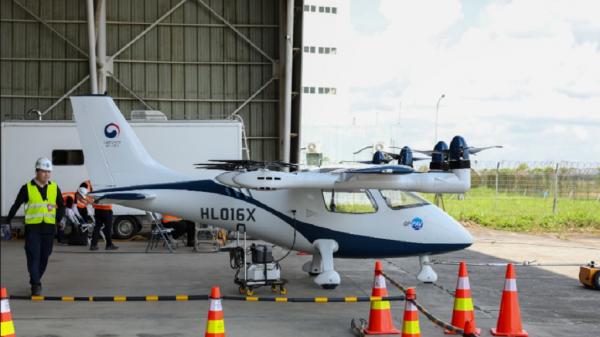 Sukses Diujicoba di Bandara APT Pranoto, Taksi Terbang IKN Baru Beroperasi 2030