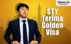 Golden Visa RI untuk Shin Tae-yong