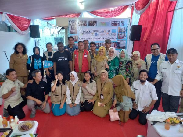 UNICEF Tinjau Langsung Pelaksanaan Program ODF di Surabaya