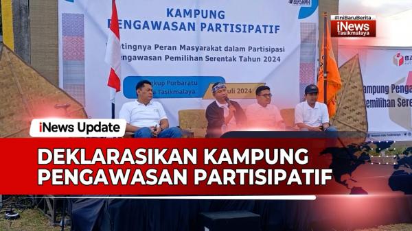 VIDEO: Bawaslu Kota Tasikmalaya Deklarasikan Kampung Pengawasan Partisipatif di Kelurahan Singkup